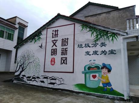扬州墙绘是现在流行的墙体广告
