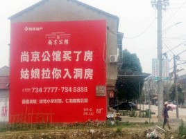 扬州墙体广告在乡镇、农村市场的媒体优势