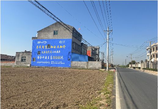 扬州墙体广告用的是什么漆？