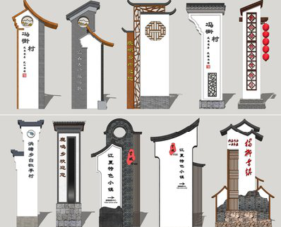 扬州美丽乡村标识标牌有哪些分类？