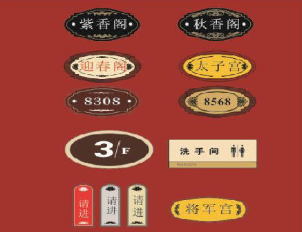 扬州门牌设计制作三要素。