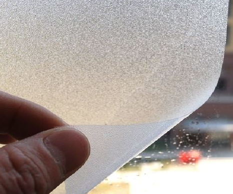 扬州玻璃门外面粘广告用什么材料好？